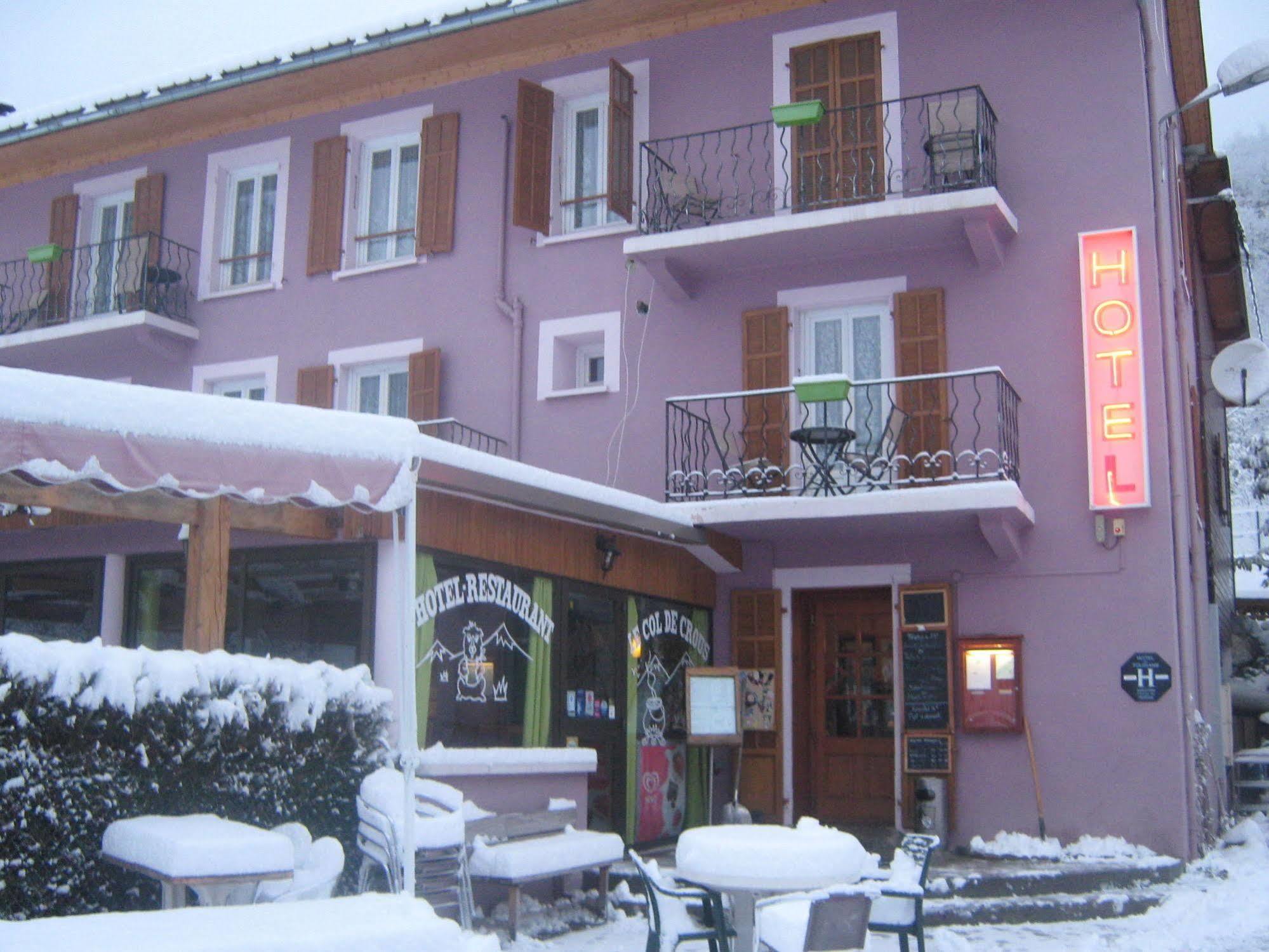 Hotel Du Col De Crous Péone Exterior foto